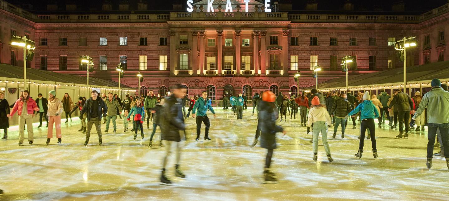 Skate at Somerset House with Switzerland Tourism Somerset House